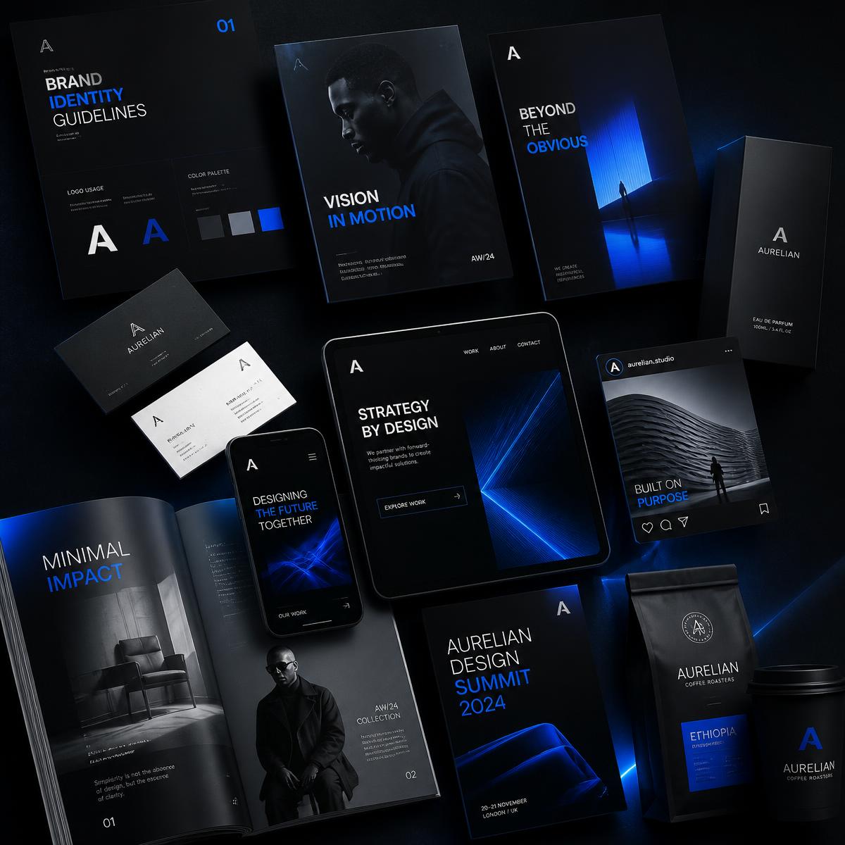 Mockups de projetos